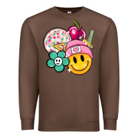 Chestnut smiley face and school elementary Premium Sweatshirt - MaliasSmallBusiness