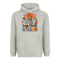 Moon Dust the only b.s. i need is basketball season Heavyweight Hoodie - MaliasSmallBusiness