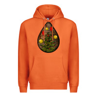 Carrot christmas  teardrop Premium Hoodie - BundleAndBundleShop