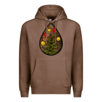 Chestnut christmas  teardrop Premium Hoodie - BundleAndBundleShop