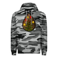 Slate Camo christmas  teardrop Premium Hoodie - BundleAndBundleShop