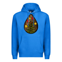 True Royal christmas  teardrop Premium Hoodie - BundleAndBundleShop