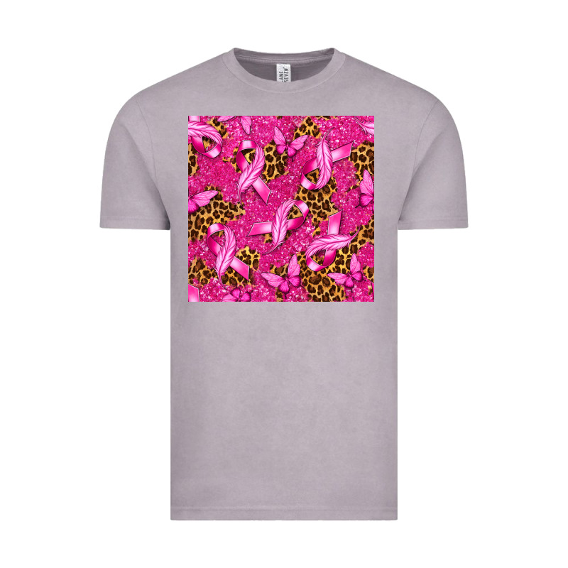 Breast Cancer With Ribbon And Butterfly Vintage Tee by texasbilliewilder | Teevron