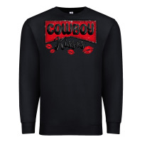 Black cowboy kisses Premium Sweatshirt - MaliasSmallBusiness