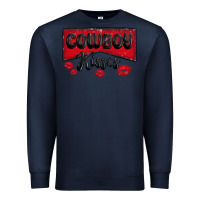 Navy cowboy kisses Premium Sweatshirt - MaliasSmallBusiness