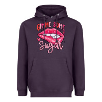 Plum gimme some sugar Heavyweight Hoodie - MaliasSmallBusiness