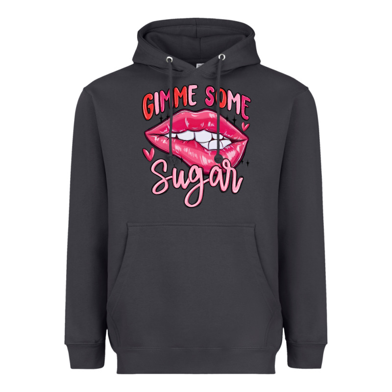 Gimme Some Sugar Heavyweight Hoodie by MaliasSmallBusiness | Teevron