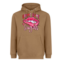 Toasted Coconut gimme some sugar Heavyweight Hoodie - MaliasSmallBusiness