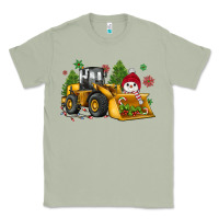 Matcha christmas bulldozer snowman Classic Tee - JahusDesignShop