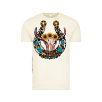 Vintage Arctic western horseshoe skull Vintage Tee - RanaPortraitStore