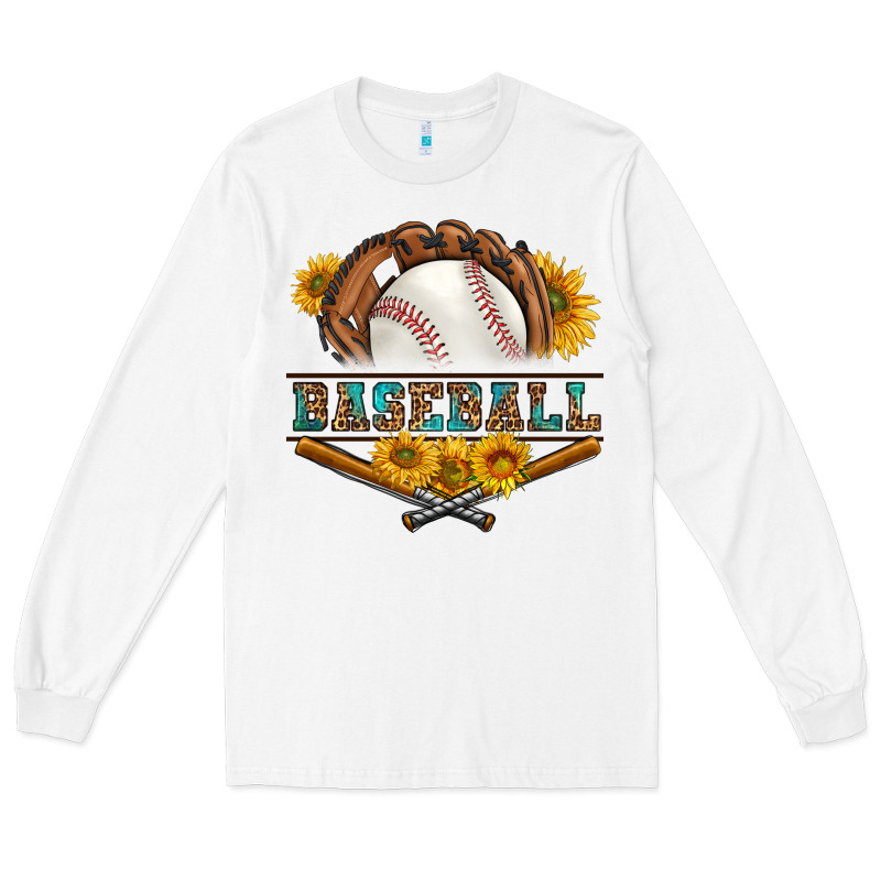 Western Baseball With Sunflower Long Sleeve Tee by BundleAndBundleShop | Teevron