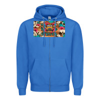 True Royal bus driver school bus cowhide license plate Zipper Hoodie - Artiststas