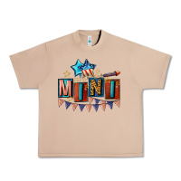 Burro American Mini 4th of july Urban Heavy Tee - CowGirlArtShop