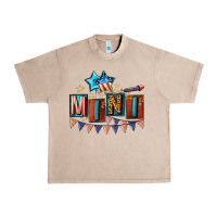 French Oak American Mini 4th of july Urban Heavy Tee - CowGirlArtShop