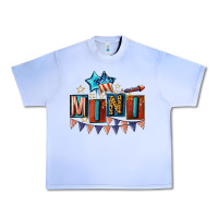Grape Ice American Mini 4th of july Urban Heavy Tee - CowGirlArtShop