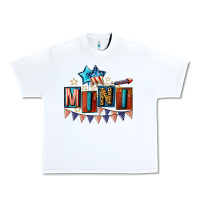 White American Mini 4th of july Urban Heavy Tee - CowGirlArtShop