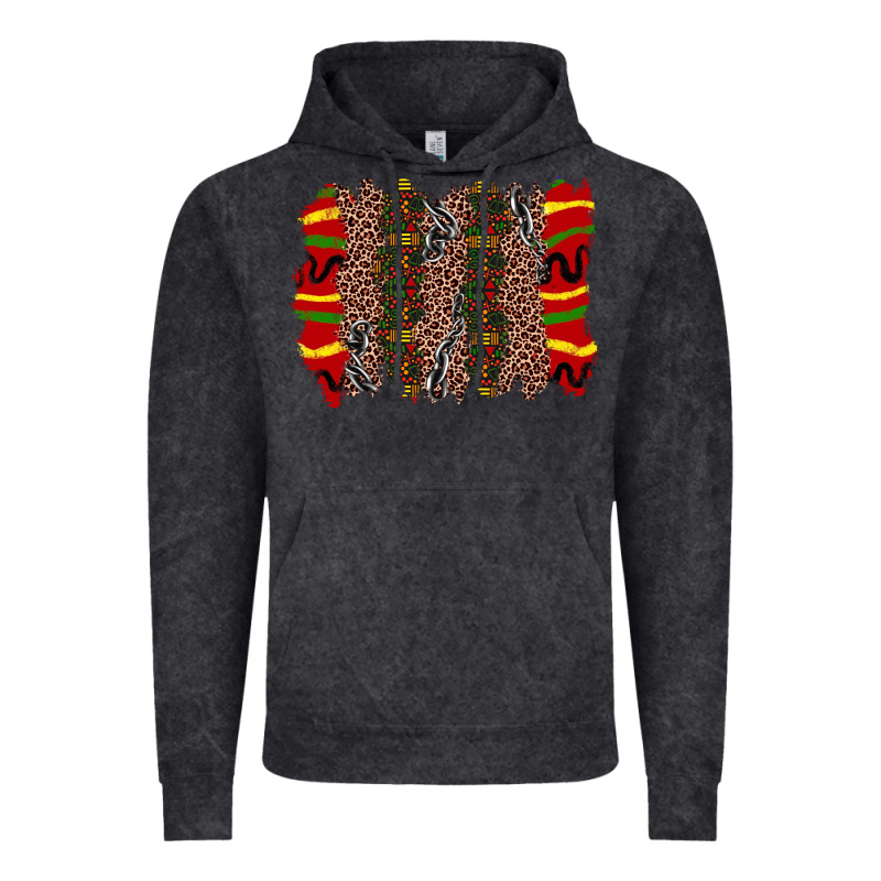 Juneteenth Brushstroke Vintage Hoodie by Zillion Design Studio | Teevron