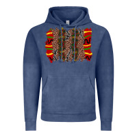 Vintage Denim juneteenth brushstroke Vintage Hoodie - Zillion Design Studio