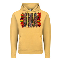 Vintage Mustard juneteenth brushstroke Vintage Hoodie - Zillion Design Studio