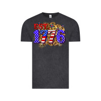 Vintage Black est. 1776 4th of july Vintage Tee - Zillion Design Studio