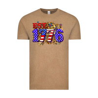 Vintage Coffee est. 1776 4th of july Vintage Tee - Zillion Design Studio