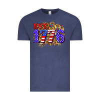 Vintage Denim est. 1776 4th of july Vintage Tee - Zillion Design Studio