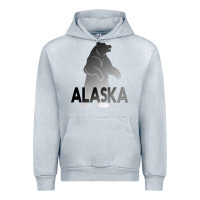 Heather Grey Alaska Bear Urban Hoodie - Bettercallsaul