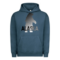 Pigment Midnight Navy Alaska Bear Urban Hoodie - Bettercallsaul