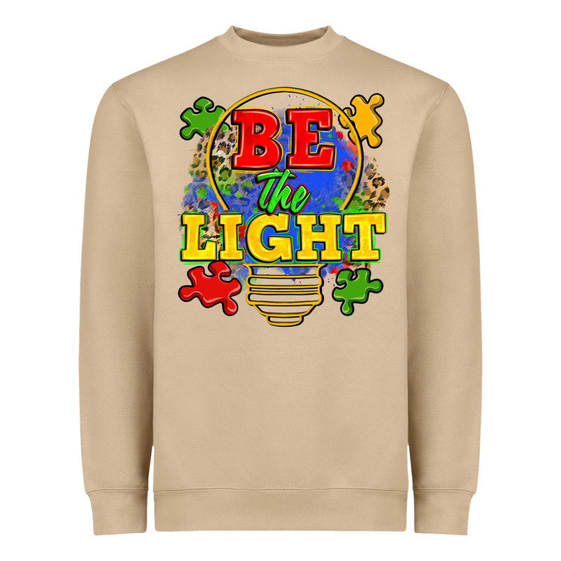 Be The Light Heavyweight Sweatshirt by Zillion Design Studio | Teevron