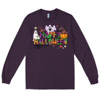 Plum happy halloween Long Sleeve Tee - AdoDesignShop