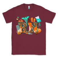 Burgundy rn registered nurse Classic Tee - AdoDesignShop