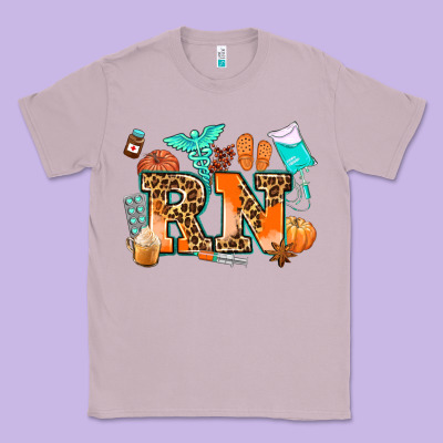Rn Registered Nurse Classic Tee Designed By Adodesignshop