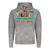 Cloud Rock this teacher wears her heart on her sleeve Vintage Hoodie - texasbilliewilder