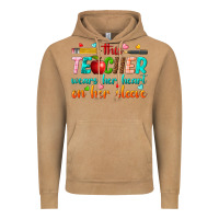 Vintage Camel this teacher wears her heart on her sleeve Vintage Hoodie - texasbilliewilder