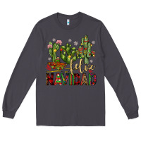 Smoke cactus feliz navidad Long Sleeve Tee - JahusDesignShop