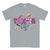 Heather Grey teacher life Classic Tee - BundleAndBundleShop