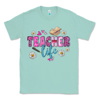 Seafoam teacher life Classic Tee - BundleAndBundleShop