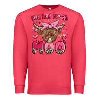 Cardinal you had me at moo Premium Sweatshirt - MaliasSmallBusiness