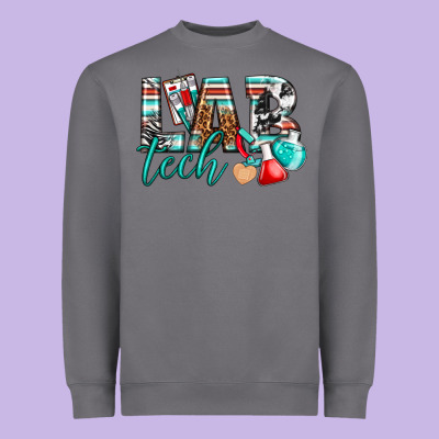 Lab Tech Heavyweight Sweatshirt Designed By Texasbilliewilder