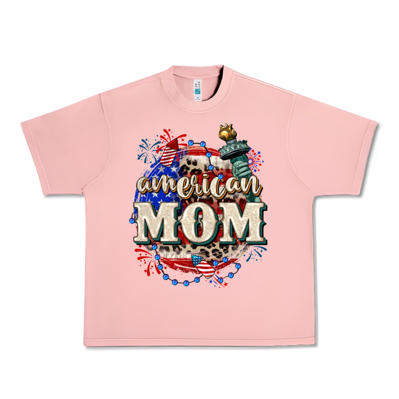 American Mom 4th Of July Urban Heavy Tee by CowGirlArtShop | Teevron