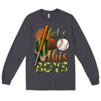 Smoke let's do this boys field baseball Long Sleeve Tee - BundleAndBundleShop