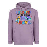 Lavender i blasted my way through 100 days Heavyweight Hoodie - MaliasSmallBusiness