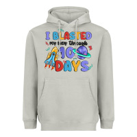 Moon Dust i blasted my way through 100 days Heavyweight Hoodie - MaliasSmallBusiness