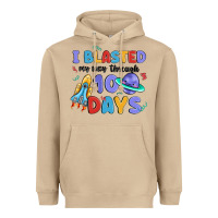 Mushroom i blasted my way through 100 days Heavyweight Hoodie - MaliasSmallBusiness