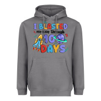 Storm i blasted my way through 100 days Heavyweight Hoodie - MaliasSmallBusiness