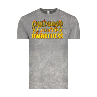 Cloud Rock Childhood Cancer Awareness Vintage Tee - texasbilliewilder