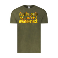 Childhood Cancer Awareness Vintage Tee | Teevron