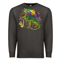 Smoke mardi gras tree rex Premium Sweatshirt - MaliasSmallBusiness
