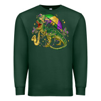 Sports Green mardi gras tree rex Premium Sweatshirt - MaliasSmallBusiness