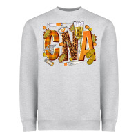 Heather Grey fall cna Heavyweight Sweatshirt - texasbilliewilder